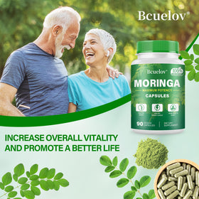 Bcuelov Capsules de Moringa 800mg en mode de vie actif