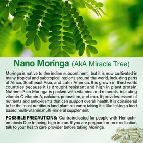 Bcuelov Capsules de Moringa 800mg vue de côté