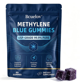 Bcuelov Gummies Methylene Blue 5mg devant avec emballage