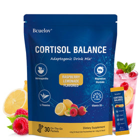 Bcuelov mélange à boire en poudre saveur citron framboise, sachets