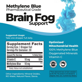 Be-Onguard Methylene Blue 68g flacon avec une cuillère doseuse