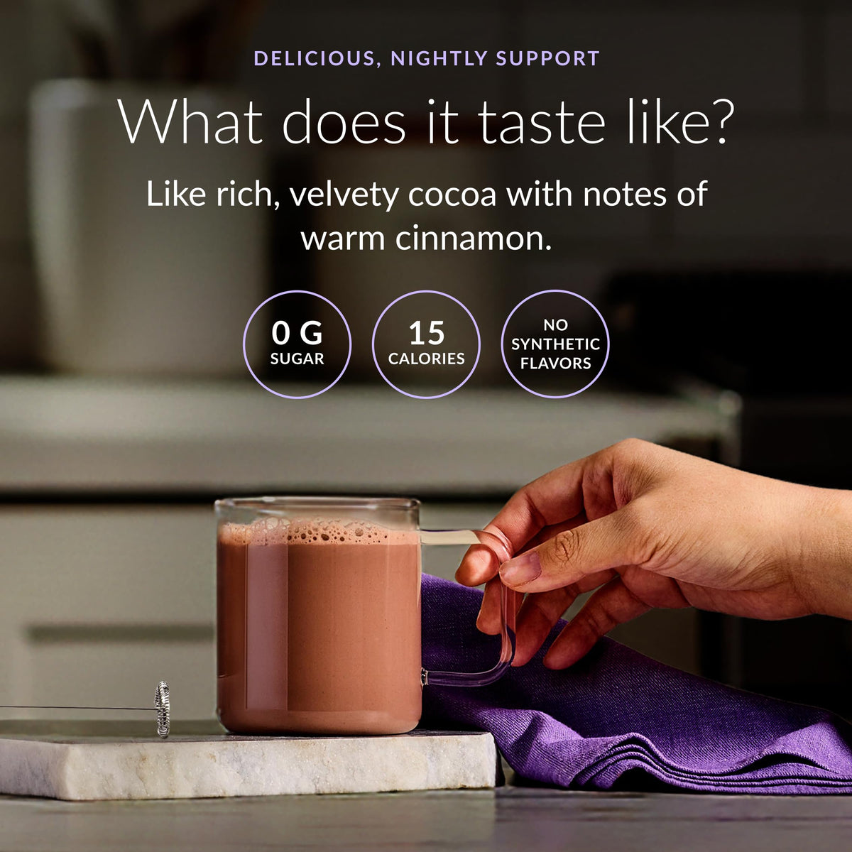 BEAM Dream Sleep Powder étiquette avec informations nutritionnelles