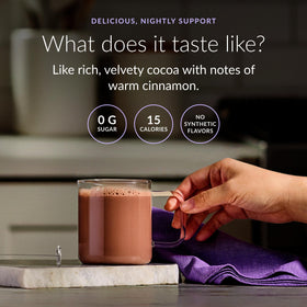 BEAM Dream Sleep Powder étiquette avec informations nutritionnelles
