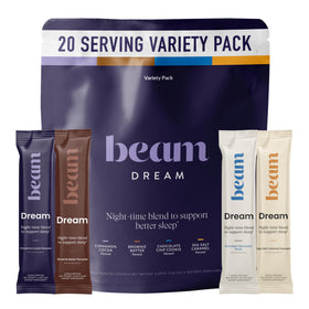 BEAM Dream Sleep Powder mélange chocolat chaud, sachet avant