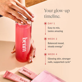 BEAM Glow Complément Alimentaire Femme en contexte de routine de bien-être