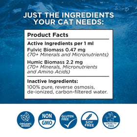 BEAM Minerals Compléments Minéraux Complets pour Chats 4 fl Oz étiquette