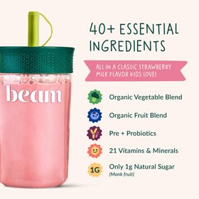 BEAM Poudre Multivitaminée Enfants - Ingrédients principaux