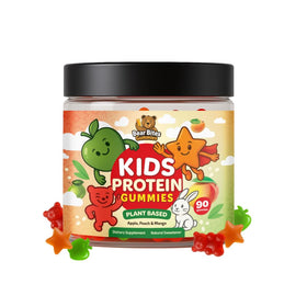 Bear Bites Gummies boîte de 90 gummies aux saveurs pomme, pêche, mangue