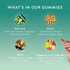 Bears with Benefits Gummies Multivitamines 109g avec gummies visibles
