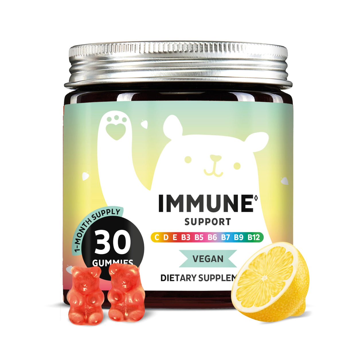 Bears with Benefits Gummies Multivitamines 109g vue de face