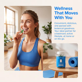 BEARVANA Gummies Multivitamines Femme gummies sur une table