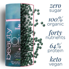 BEAUTYbits d'ENERGYBITS avec étiquette visible