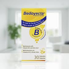 Bedoyecta Multivitamine 30 capsules prises avec un verre d'eau