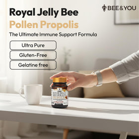 BEE & YOU Gelée Royale comprimés, vue de dessus