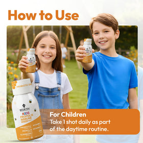 BEE & YOU Shot Propolis Enfants sur fond blanc
