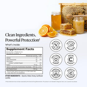 Beekeeper's Naturals Vitamine C Liposomale 1000mg sachets sur une table
