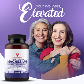 BeElevated complexe de magnésium triplet 120 capsules en mode de vie actif