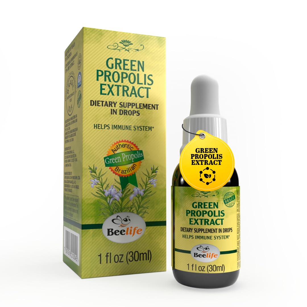 Beelife Extrait de Propolis Vert Brésilien 30ml vue avant