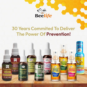 Beelife Extrait de Propolis Verte 50g avec ingrédients naturels