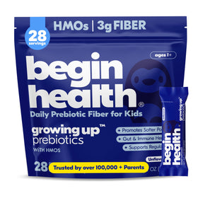 Begin Health prébiotiques pour enfants 28 sachets en emballage