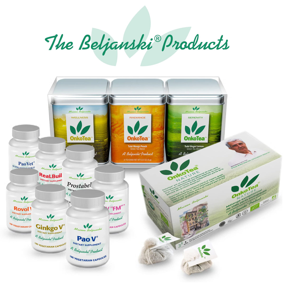 Beljanski ReaLBuild complément alimentaire, présentation des capsules