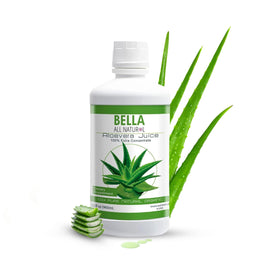 Bella All Natural Jus d'Aloe Vera 946 ml - vue de face