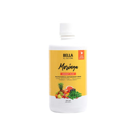 Bella All Natural Moringa Juice 32oz bouteille vue avant
