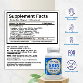 belle+bella Probiotic Skin Therapy 30 capsules arrière