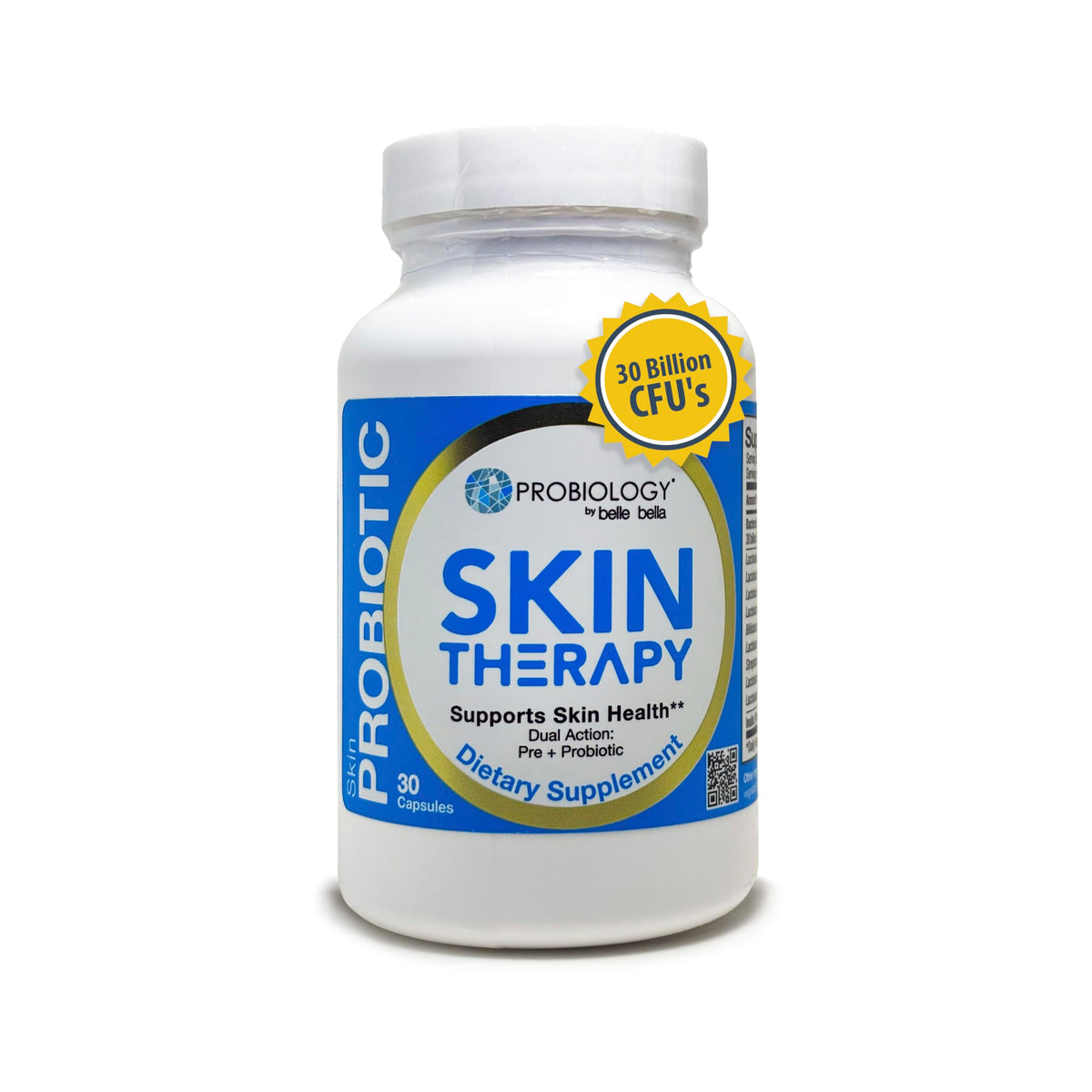 belle+bella Probiotic Skin Therapy 30 capsules vue avant