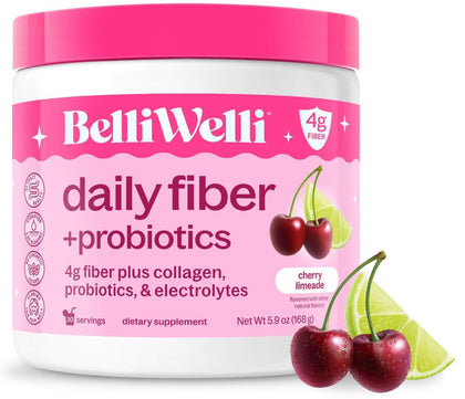Belli Welli Poudre de Fibres Cerise Lime vue de face