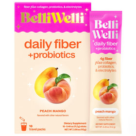 Belli Welli Poudre de Fibres sachet individuel Pêche Mangue