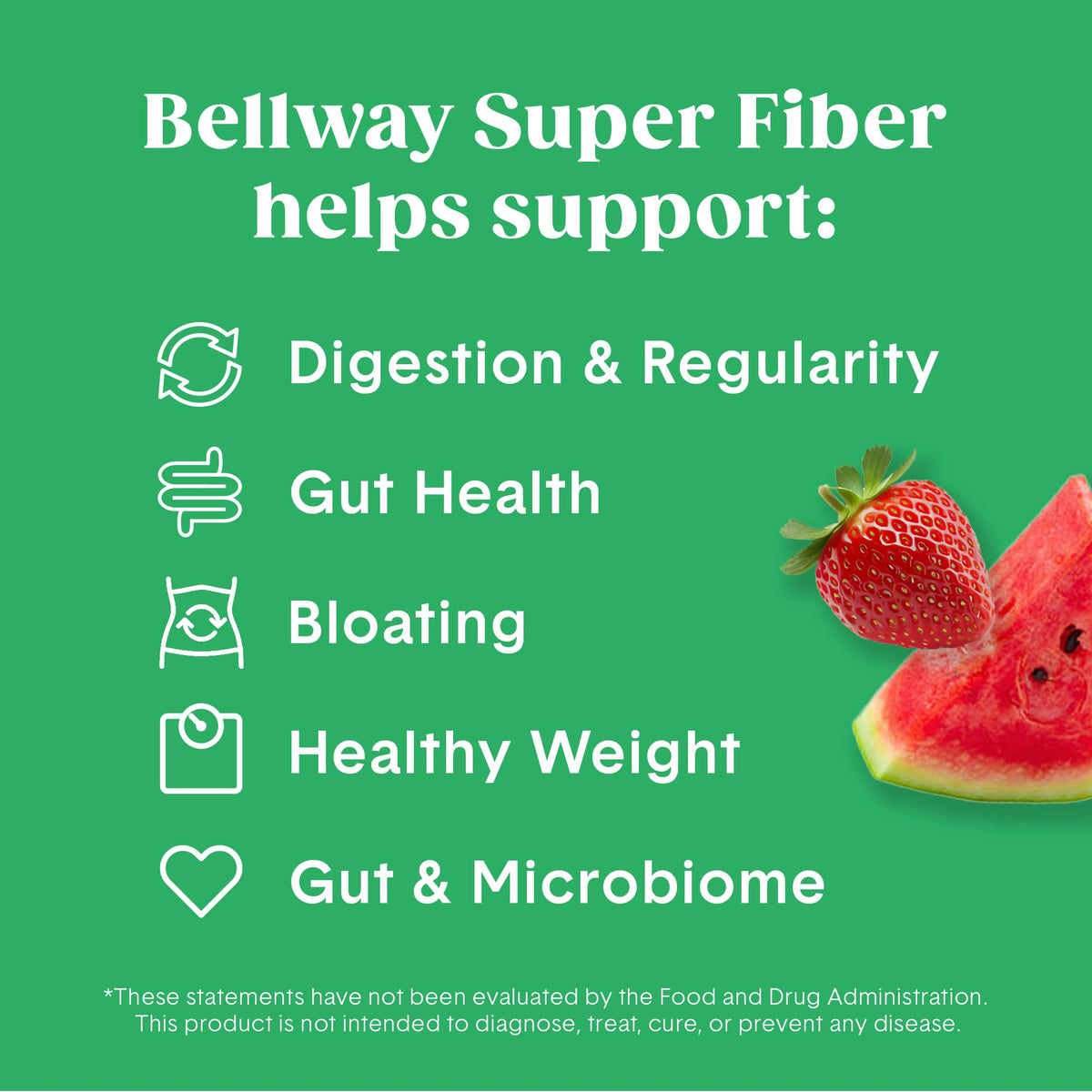 Bellway Super Fiber + Fruit Poudre de Psyllium Bio 472g avec cuillère doseuse