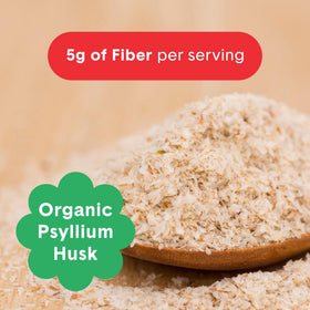 Bellway Super Fiber + Fruit Poudre de Psyllium Bio 472g en utilisation