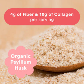 Bellway Super Fiber Powder + Collagen 422g nutritional information