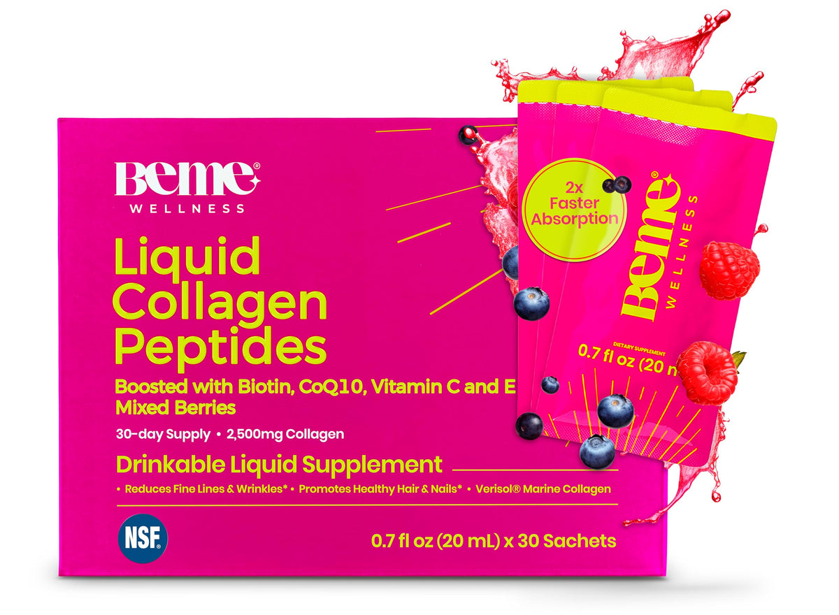 BeMe Collagène Liquide Femme sachet de 20 ml vue de face