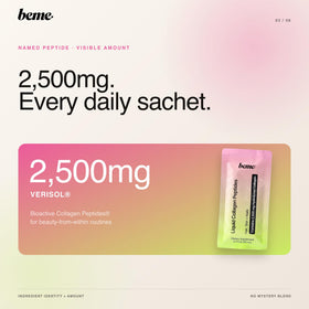 BeMe Glow Collagène Liquide VERISOL 2500mg boîtage