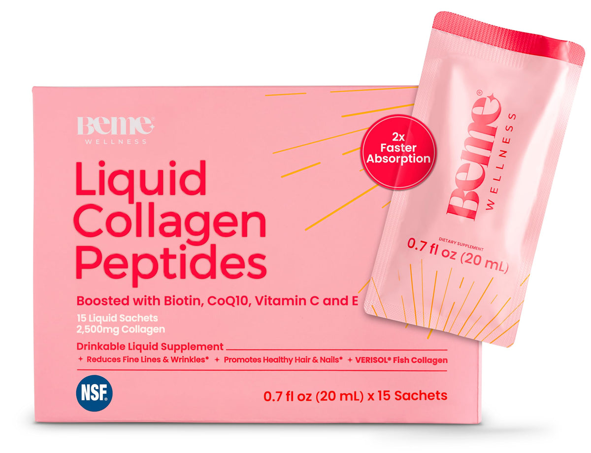 BeMe Glow sachet de collagène marin VERISOL avec baies mélangées