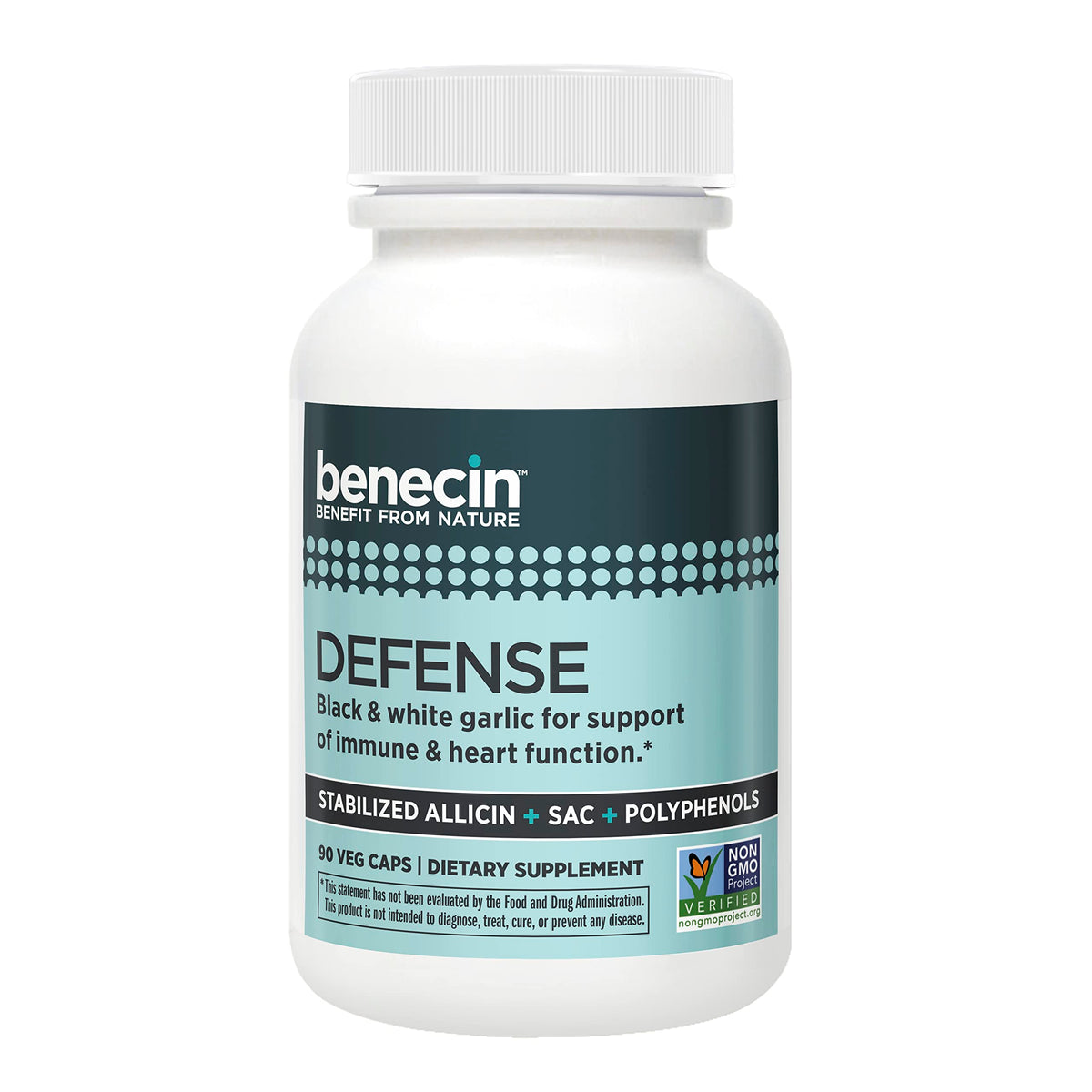 Benecin Defense 1500 mcg Allicine Stabilisée Capsules - vue de face