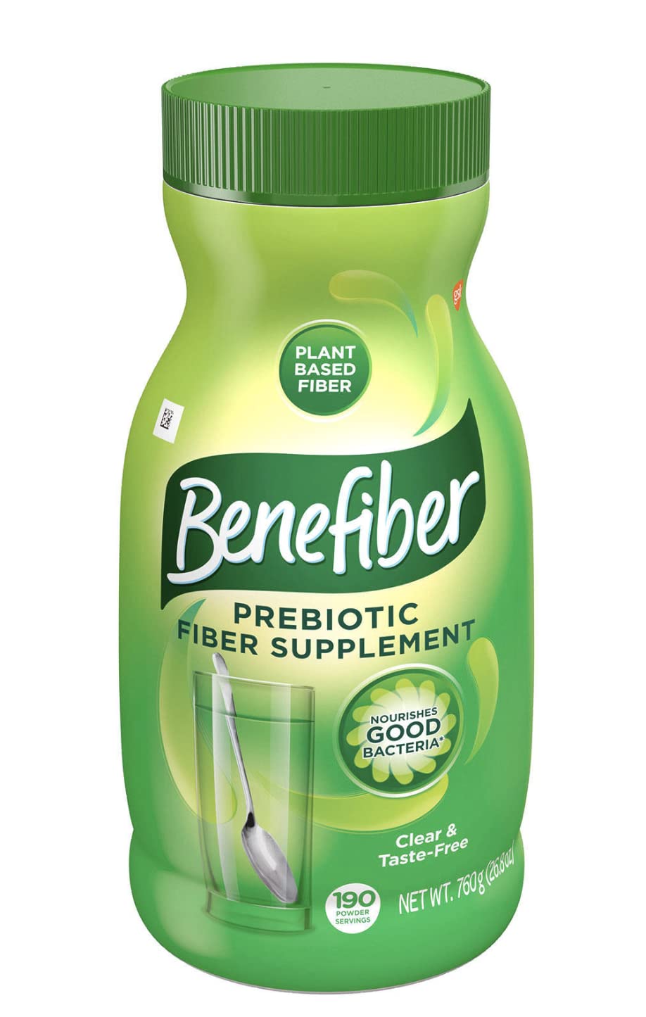 Benefiber complément alimentaire en poudre 760g vue de face
