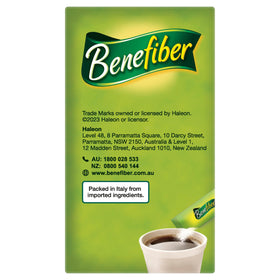 Benefiber Complément Alimentaire Stick Pack avec un bol de céréales