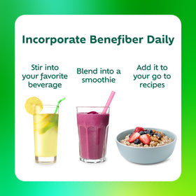 Benefiber Prébiotique Superfruits avec fruits frais