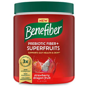 Benefiber Prébiotique Superfruits pot de 358g vue de face