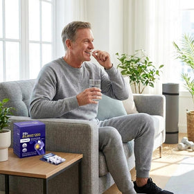 Benepisyo Chondroitin 1200mg comprimés sur une surface blanche