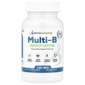 Benfotiamine Multi-B 150 mg flacon avant avec 120 capsules