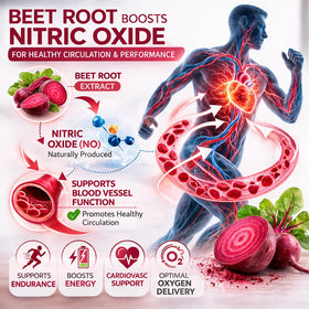 Beravia Capsules de Racine de Betterave Bio 1300mg arrière vue