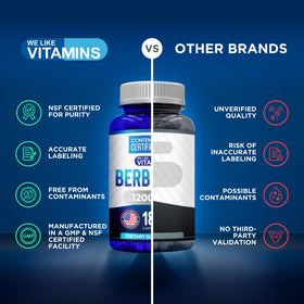 Berbérine 1200mg en contexte de vie saine