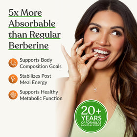 Berberine Breakthrough de BIOptimizers emballage et capsules
