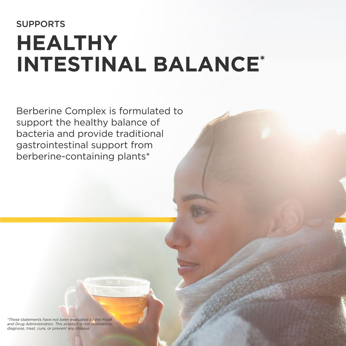 Berberine Complex Integrative Therapeutics capsules on a wooden table