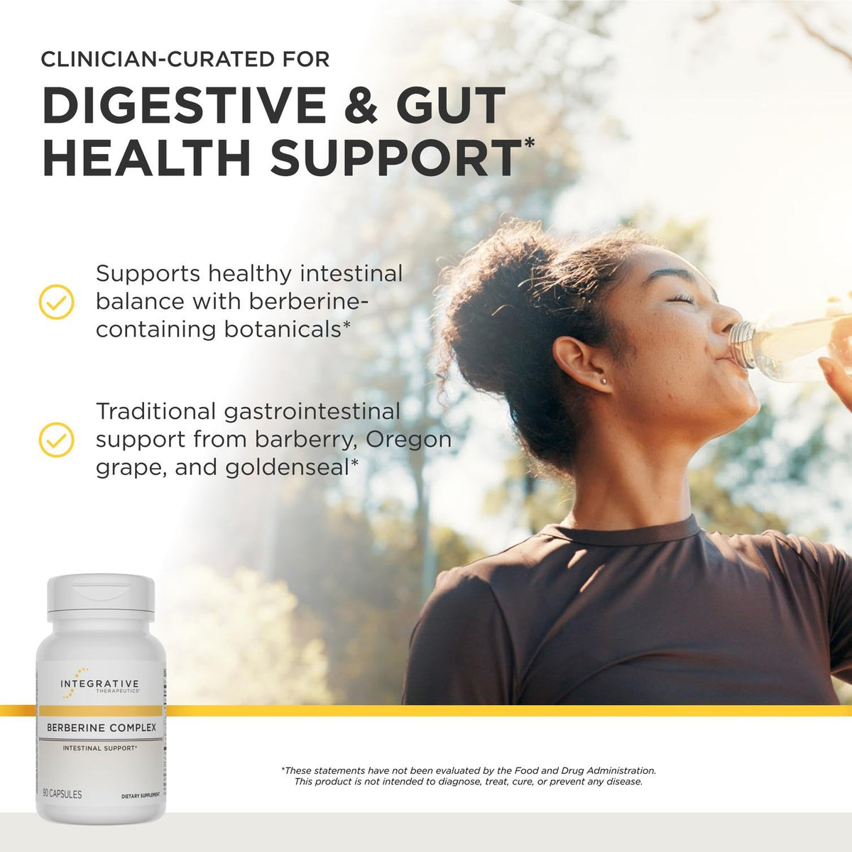 Berberine Complex Integrative Therapeutics packaging side view