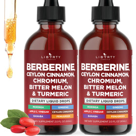 Berbérine et Cannelle de Ceylan Liberty Lifestyle flacon 120 ml